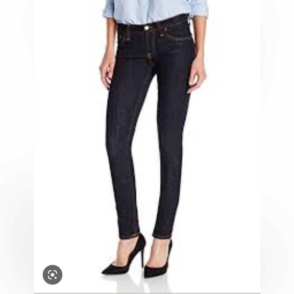 EUC Nudie Tight Long John Jeans in Crinkle Grey